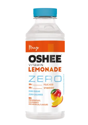 OSHEE ZERO Vitamínová limonáda mango 555 ml