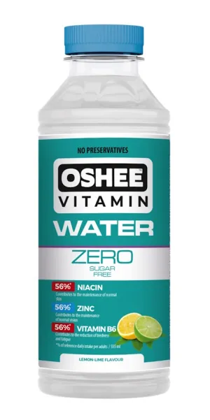 OSHEE ZERO Vitamínová voda 555 ml - 12 ks